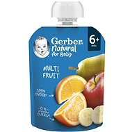 GERBER Natural kapsička multifruit 90 g - Kapsička pre deti