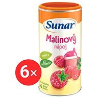 Sunar soluble raspberry drink 6×200 g - Drink