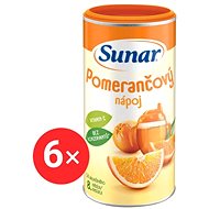 Sunar soluble orange drink 6×200 g - Drink