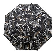DOPPLER Mini Fiber Scribble Black - Umbrella
