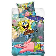 CARBOTEX povlečení Sponge Bob vodotrysk 140×200 cm - Bed Linen