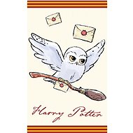 CARBOTEX Harry Potter Owl Hedwig 30×50 cm - Children's Bath Towel