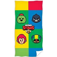 CARBOTEX Brawl Stars portréty 70×140 cm - Children's Bath Towel