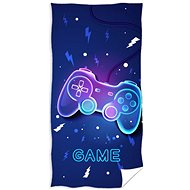 CARBOTEX Gamepad 70×140 cm - Children's Bath Towel