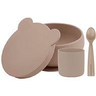 MINIKOIOI dining set BLW I, Bubble Beige - Children's Dining Set