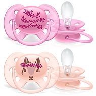 Philips AVENT Ultrasoft pacifier picture 6-18 m girl, 2 pcs - Baby Pacifier