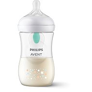 Philips AVENT SCY673/82 Natural Response Bottle with AirFree Valve 260 ml, 3-6m, 1 pc, Bear - Baby Bottle