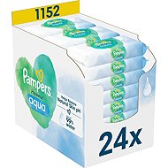 PAMPERS Harmonie Aqua Plastic Free 1152 ks (24× 48 ks) - Vlhčené obrúsky