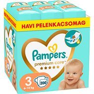 PAMPERS Premium Care 3-as méret (200 db) - Eldobható pelenka