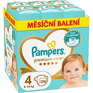 PAMPERS Premium Care size 4 (174 pcs) - Disposable Nappies