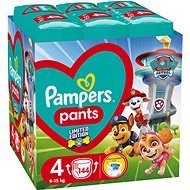 PAMPERS Active Baby Pants Paw Patrol veľkosť 4 (144 ks) - Plienkové nohavičky