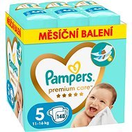 PAMPERS Premium Care vel. 5 (148 ks) - Disposable Nappies