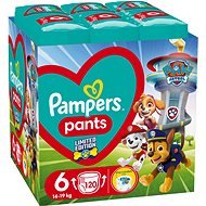 PAMPERS Active Baby Pants Paw Patrol veľkosť 6 (120 ks) - Plienkové nohavičky