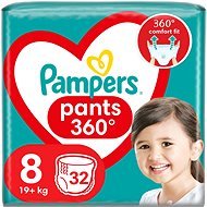 PAMPERS Active Baby Pants veľkosť 8 (32 ks) - Plienkové nohavičky