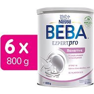 BEBA Sensitive mléčná výživa při zažívacích potížích 6× 800 g - Baby Formula