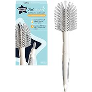 Tommee Tippee brush 2 in 1 for cleaning bottles and teats - Brush for Cleaning Feeding Bottles