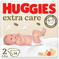 HUGGIES Extra Care veľ. 2 (58 ks) - Jednorazové plienky