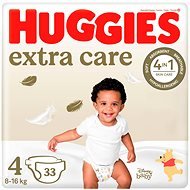 HUGGIES Extra Care 4 (33 db) - Eldobható pelenka