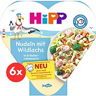 HiPP Pasta with wild salmon and herb-cream sauce 6×250 g - Baby Food