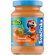 HELLO ovocná svačinka s broskvemi 190 g - Baby Food