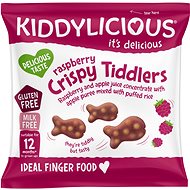 Kiddylicious crispy raspberry fish 12 g - Crisps for Kids