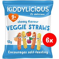 Kiddylicious cheese flavoured bars 72 g (6×12 g) - Crisps for Kids