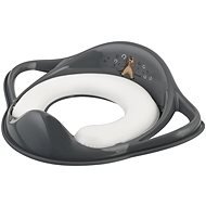 MALTEX adaptér na WC s úchyty Koník, Steel Grey - Toilet Seat