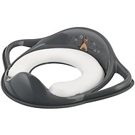 MALTEX adaptér na WC s úchyty Koník, Steel Grey - Children's toilet training seat