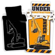 Jerry Fabrics Excavator luminous 140×200 cm - Bed Linen
