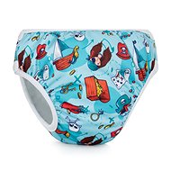Bamboolik diaper swimwear size. L, Pirates - Swim Nappies