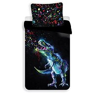 Jerry Fabrics Dinosaur black 140×200 cm - Children's Bedding