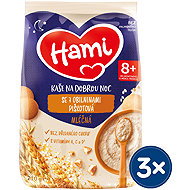Hami milk porridge with 7 cereals sponge cake 3×210 g - Milk Porridge