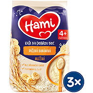 Hami milk porridge rice banana 3× 210 g - Milk Porridge