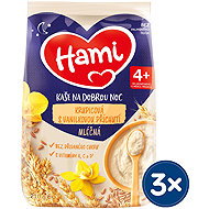 Hami milk porridge semolina with vanilla flavour 3×210 g - Milk Porridge