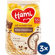 Hami milk porridge rice stracciatella 3×210 g - Milk Porridge