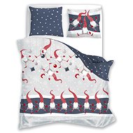FARO Scandic vánoční skřítci 031, 140×200 cm - Bed Linen
