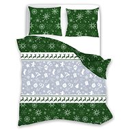 FARO Scandic Christmas snowflakes II 036, 140×200 cm - Bed Linen