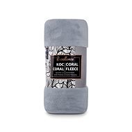 CARBOTEX Coral Fleece šedá, 150×200 cm - Deka