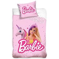 CARBOTEX Barbie a kouzelný jednorožec 100×135 cm  - Children's Bedding