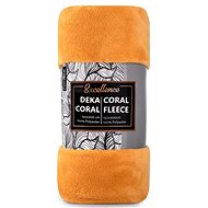 CARBOTEX Coral Fleece, mustard 150×200 cm - Blanket