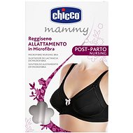 CHICCO kojící podprsenka z mikrovlákna černá, vel. S - Nursing Bra