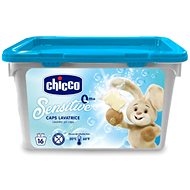 CHICCO Sensitive 16 ks - Kapsuly na pranie