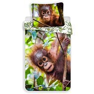 Jerry Fabrics Orangután 02 140×200 cm - Gyerek ágyneműhuzat