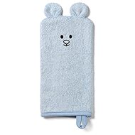 BabyOno bamboo with tabs 25 × 12 cm blue - Washcloth