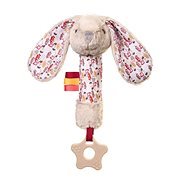 BabyOno plyšová hračka Rabbit Milly s pískátkem a kousátkem krémová - Baby Toy