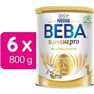 BEBA SUPREMEpro 1, 6 HMO, 6× 800 g - Baby Formula