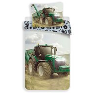 Jerry Fabrics Tractor Green 140×200 cm - Children's Bedding