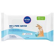 NIVEA Baby 99 % Pure Water Wipes 57 ks - Detské vlhčené obrúsky