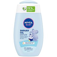 NIVEA Baby shower gel for the whole body and hair 200 ml - Children's Shower Gel