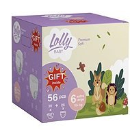 LOLLY BABY Premium soft Junior készlet 6-os méret (56 db) - Eldobható pelenka